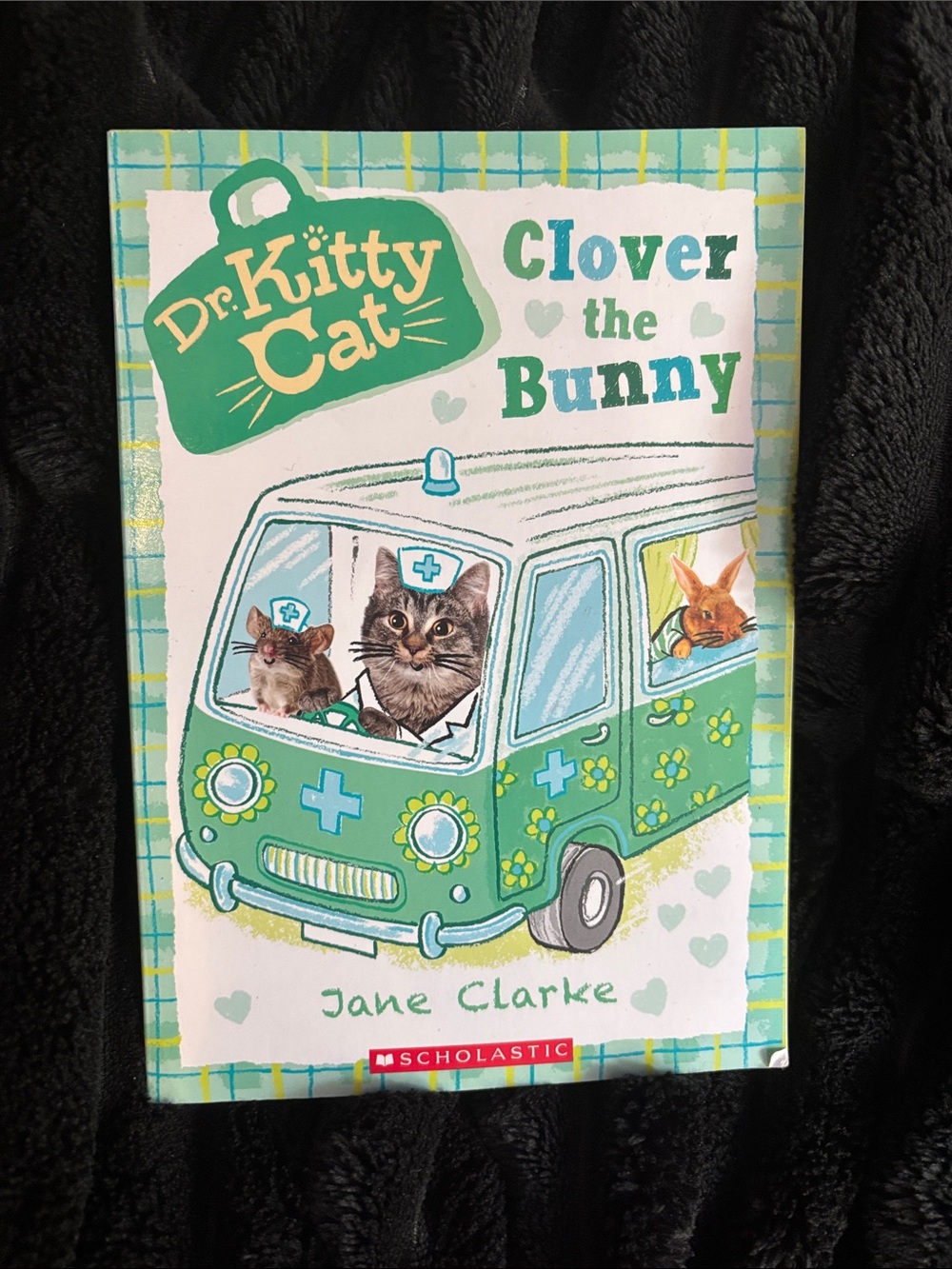 Scholastic Dr. Kitty Cat Clover the Bunny Kids Book